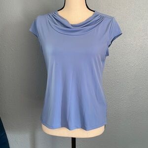 Kasper Petite light blue sleeveless Shirt